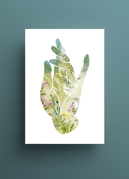 grafiki i ilustracje Mudra ziemi