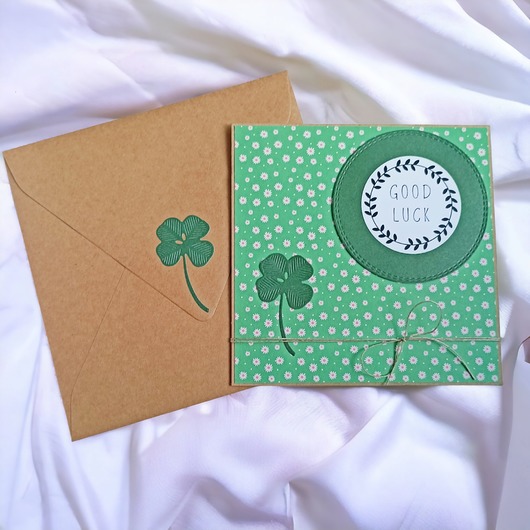 kartki scrapbooking Good luck :: POWODZENIA :: handmade