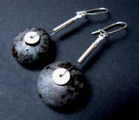 CIRCLES, BLACK- small luceramika