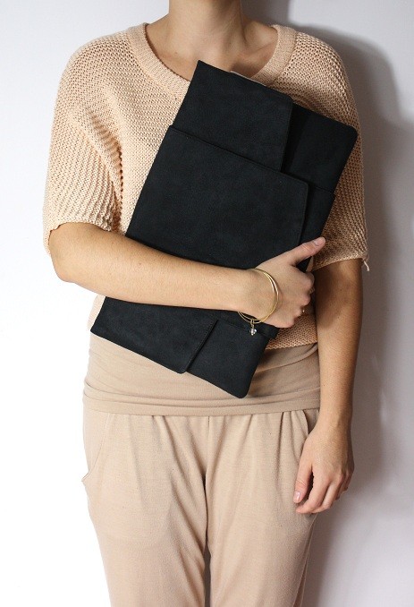 Kopertówka XL black + black Zuzia Górska