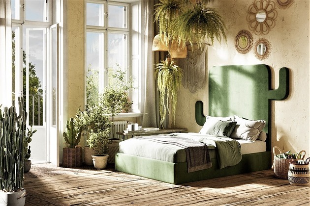 łóżka Łóżko  CACTUS proj. Katarzyna Jasyk