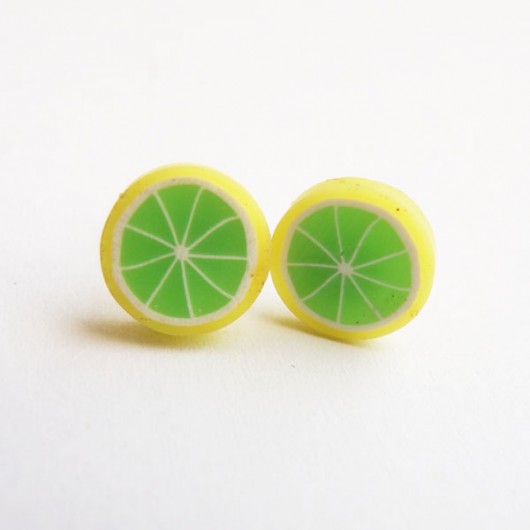 Owoce sztyfty srebro Lemon Lovely
