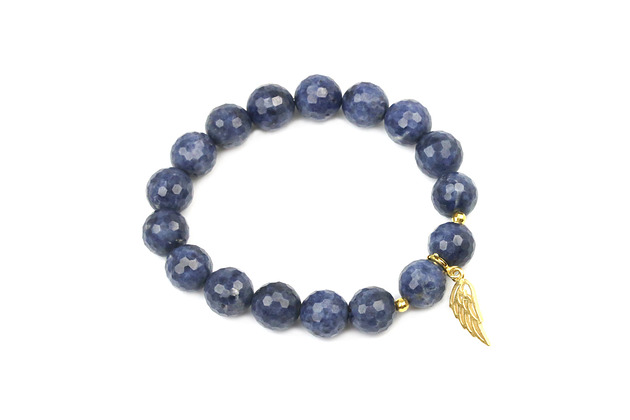 Bransoletka Szafir Exclusive złoto Brazi Druse Jewelry
