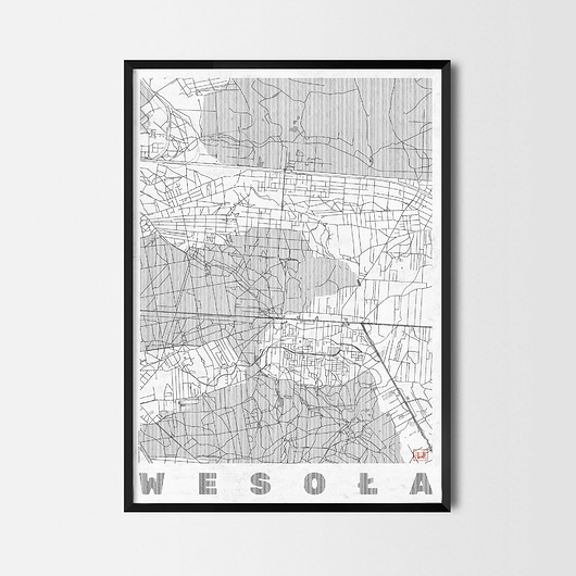 plakaty Plakat Wesoła - CityArtPosters