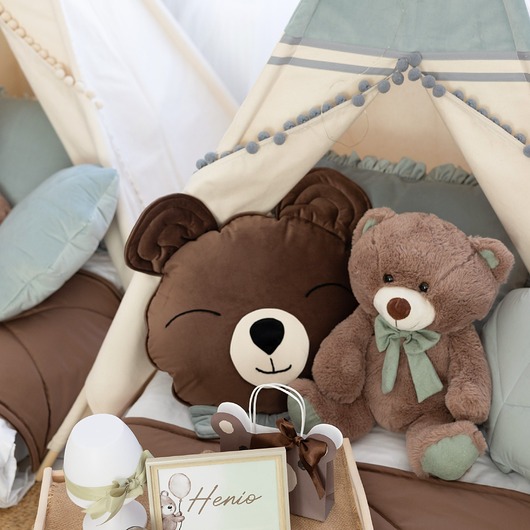 poduszki do pokoju dziecka Duża poduszka miś - Teddy