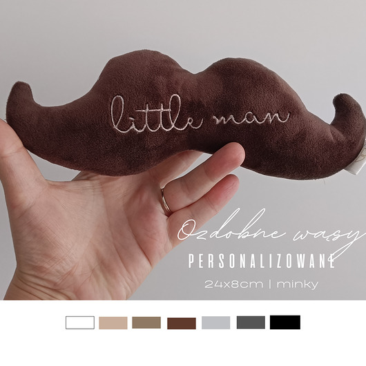 pokój dziecka - różne Mini wąsy (personalizacja, różne kolory do wyboru)