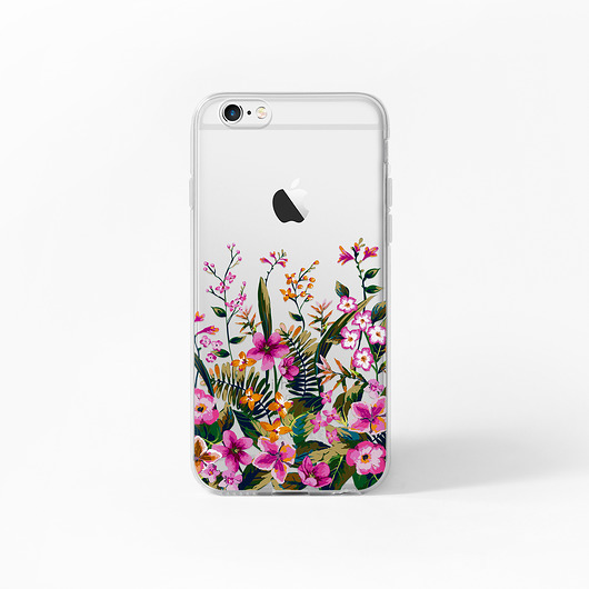 Etui iPhone 6 6s Case Obudowa Kwiaty Tropical margaritacases