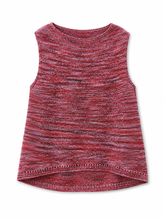 swetry damskie  Malina/ cirkular top