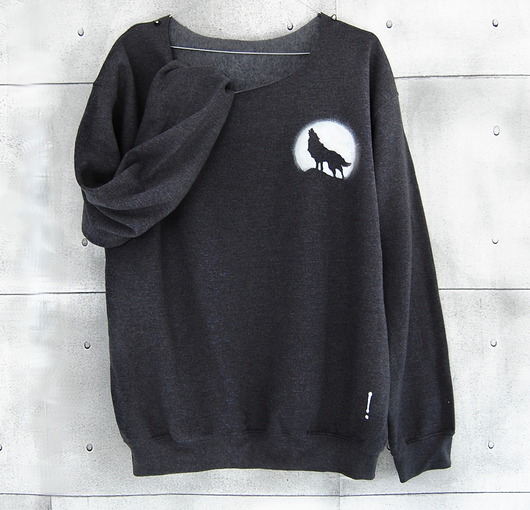 wolf blouse KropkiKreski