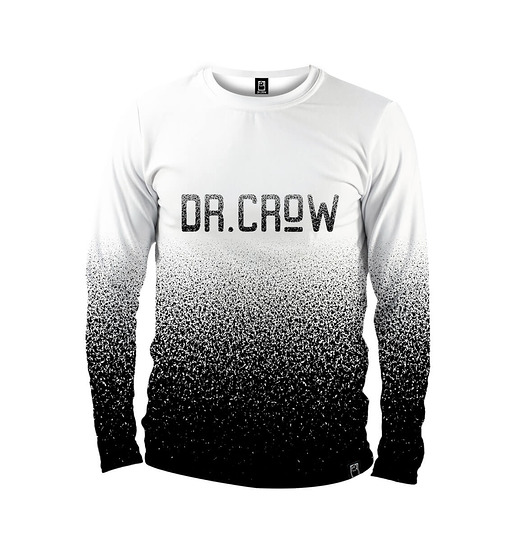bluzy męskie Koszulka Longsleeve Męska DR.CROW Spray