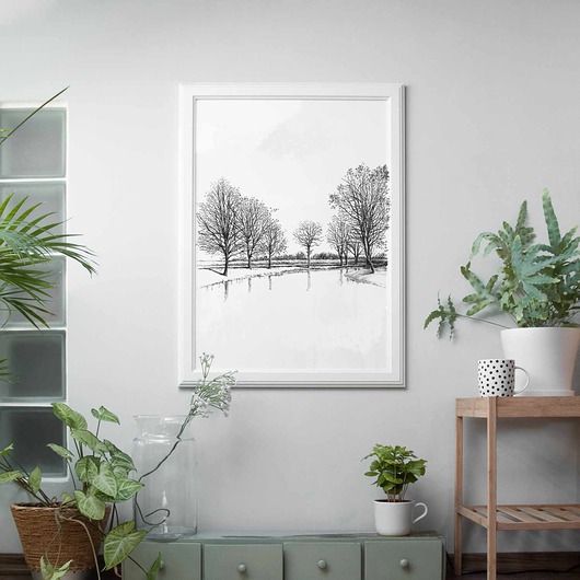 grafiki i ilustracje Zakole Wisły 50x70