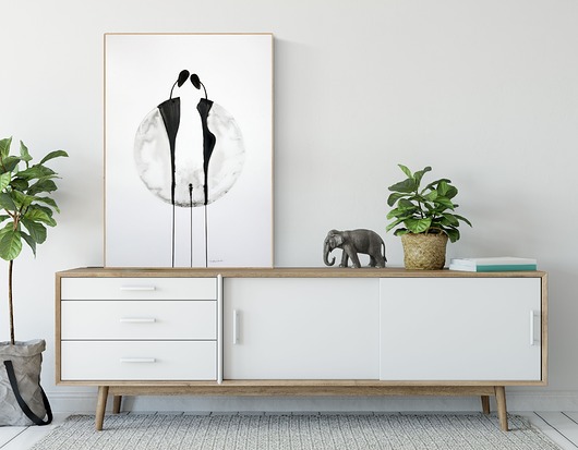 grafika 50X70 cm wykonana ręcznie, plakat Krystyna Siwek Art