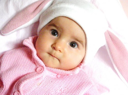 Czapeczka z uszami ( r.6-9m) Zuzia Górska