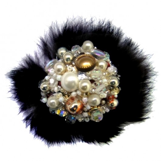 Shiny fur weromoda