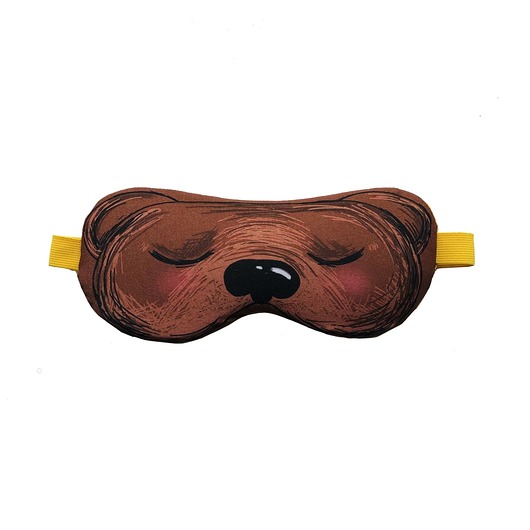 Opaska na oczy do spania NIEDŹWIADEK Forest Loops