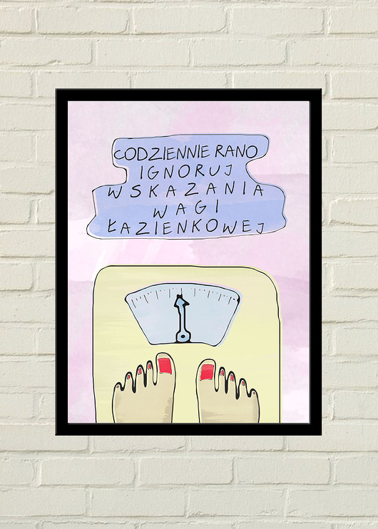 Waga Plakat GAU Home