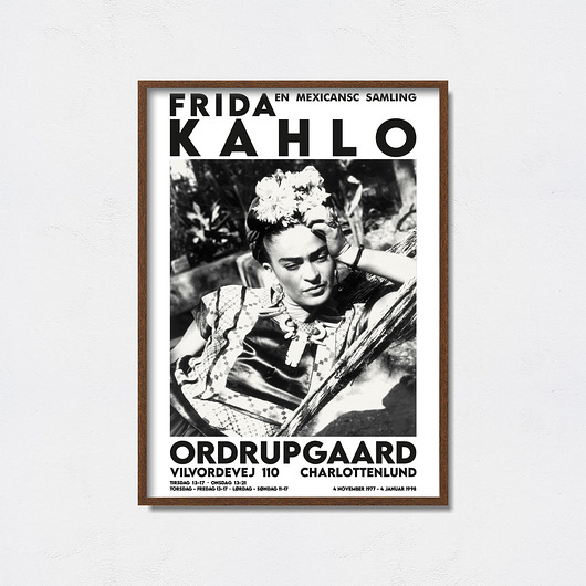 plakaty Plakat Frida Kahlo - Exhibition Art