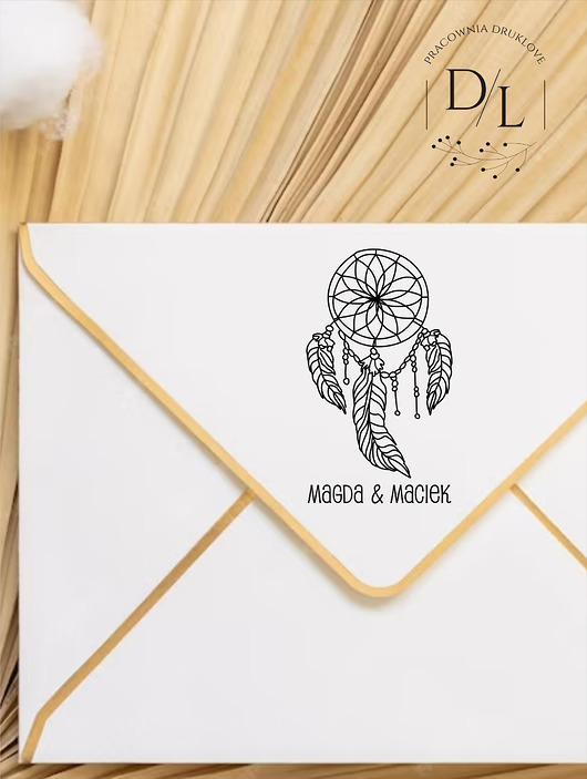 stemple Stempel Ex Libris Exlibris personalizowany Łapacz