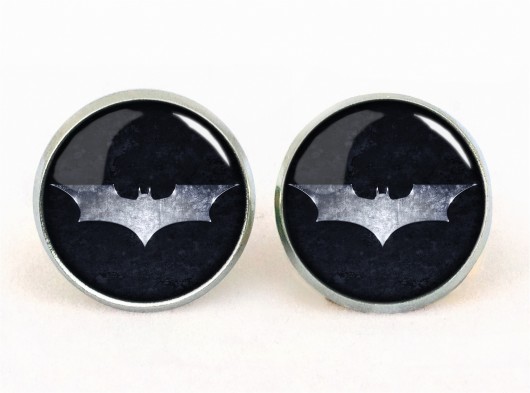 Kolczyki sztyfty Batman II EGGinEGG