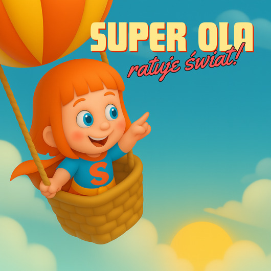 książeczki dla dzieci "Super Ola" książeczka personalizowana
