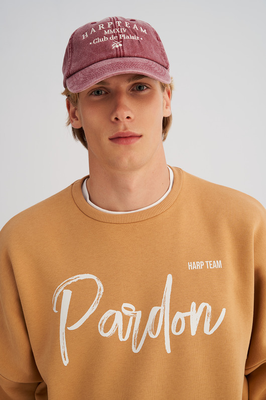 czapki i kapelusze męskie Sprana czapka z daszkiem VINTAGE bordowa