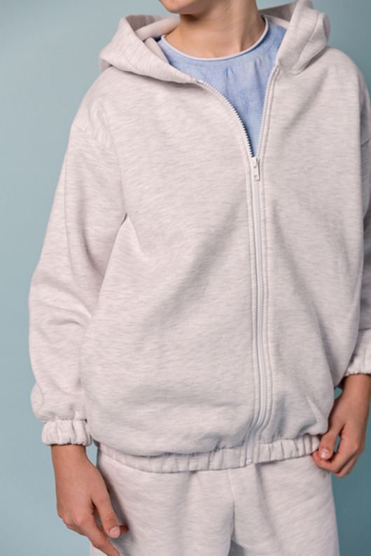 bluzy dla chłopców Płaszczobluza GREYHOODIE