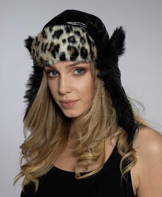 czapki damskie Czapka uszatka POLAR PANTHER