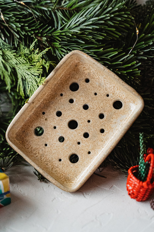 mydelniczki Mydelniczka ceramiczna GOLD DUST