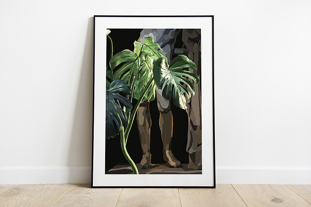 Wstyd - grafika cyfrowa(PRINT) MocekPawel