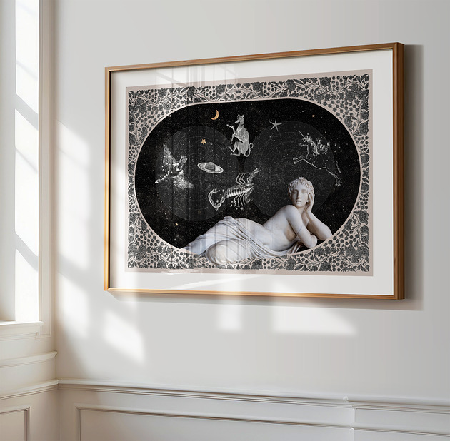 grafiki i ilustracje Plakat Konstelacje 50x70 cm