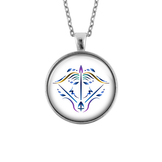 wisiory Kolekcja Starlight - Medalion Strzelec - duży