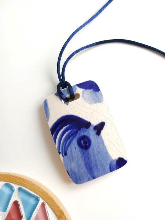 wisiory Naszyjnik Włocławek ptak