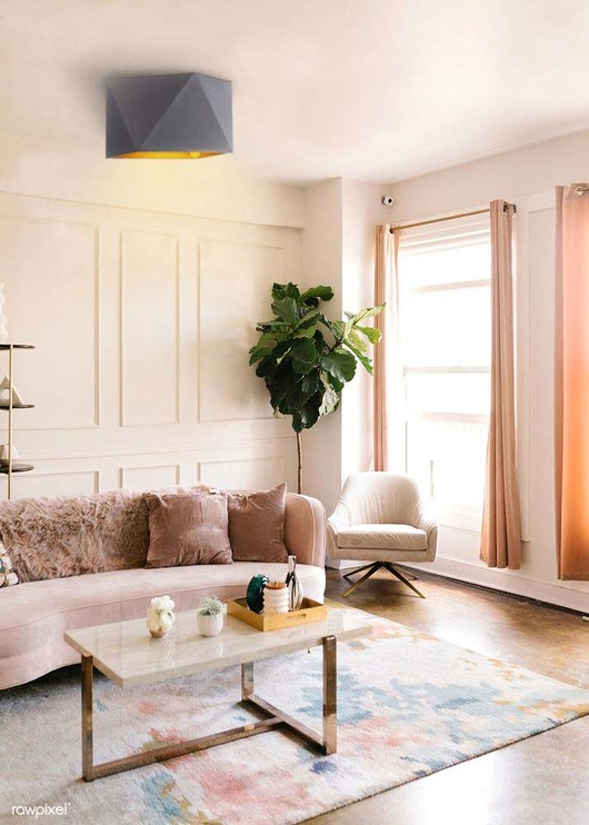 Lampa plafonowa KOLORADO GOLD LYSNE