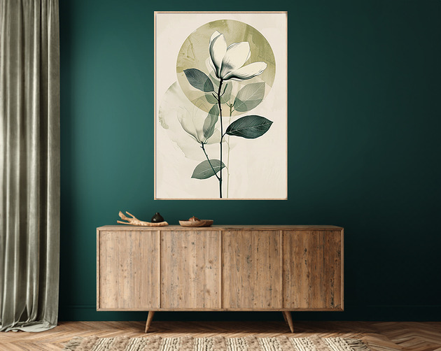 plakaty Magnolia - Plakat, druk - Chiński Orient, Harmonia Zen, Roślinny #8