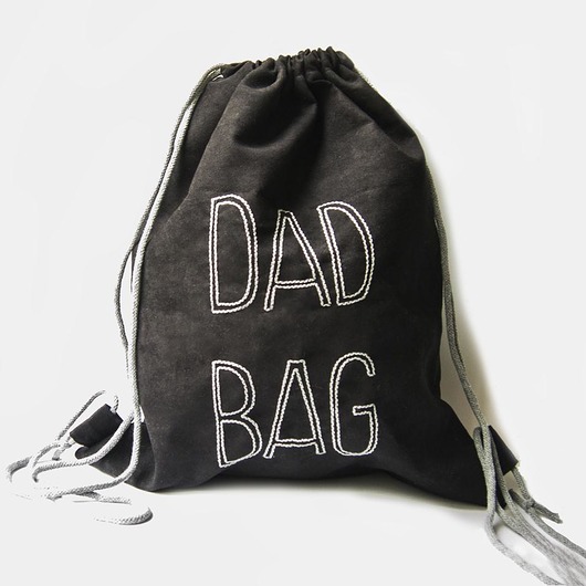 DAD BAG plecak worek dla taty raspberi