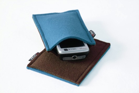 Iphone Etui Brown&Turquise moo studio