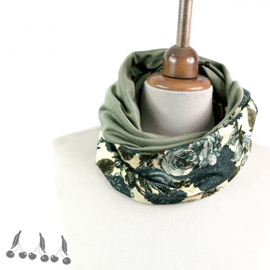 ::: tuba KHAKI&FLORAL ::: uniqo