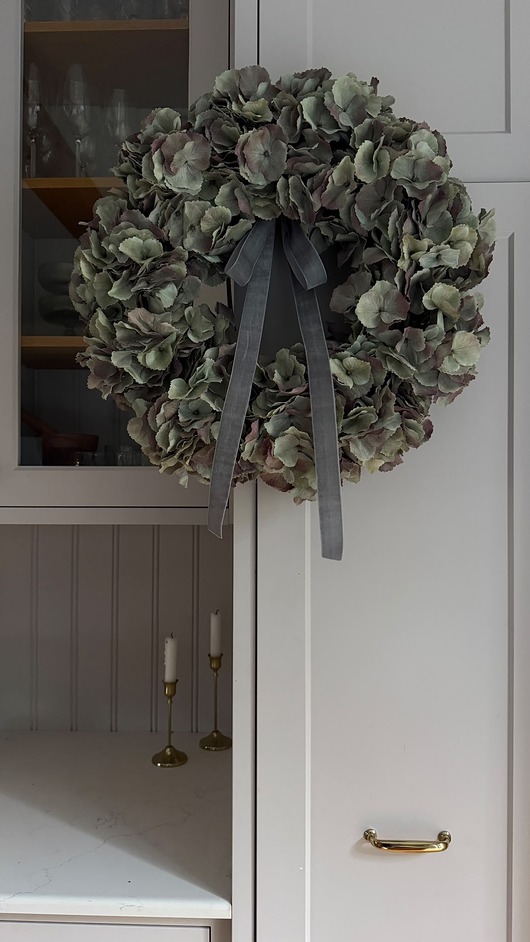 wianki SZTUCZNY Wianek na drzwi - ok.47cm