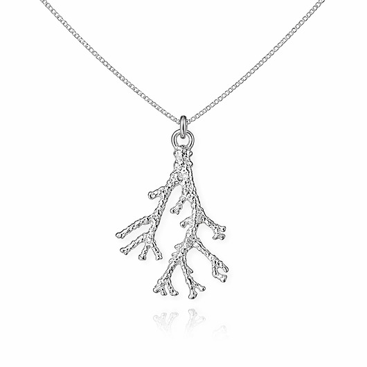 złote naszyjniki KORALOWIEC - srebro, złoto, różowe złoto