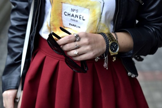 T-shirt Przesiąknij mną CHANEL Chouette