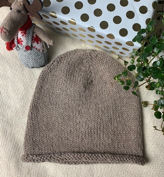 czapki damskie Czapka beanie wełna 100%