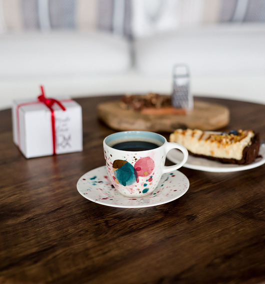 filiżanki Porcelanowa kosmiczna filiżanka