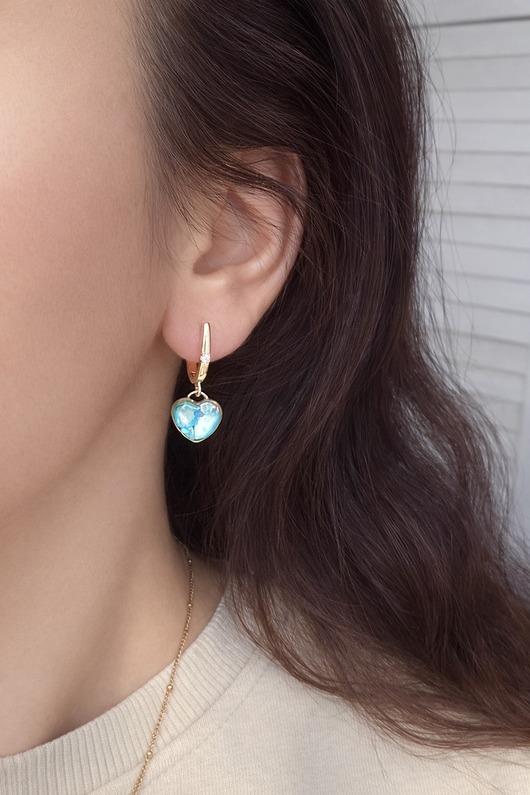 kolczyki - inne Kolczyki serduszka