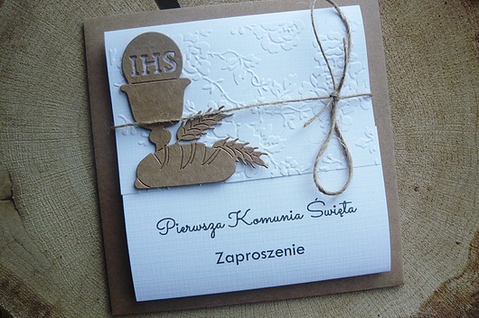 zaproszenia  komunijne pierwsza komunia święta team LTD