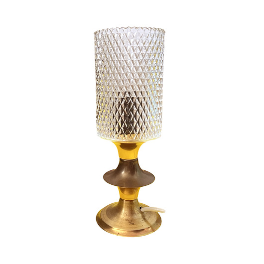 lampy stołowe Mosiężna lampka nocna, KOLARZ, Niemcy, lata 70.