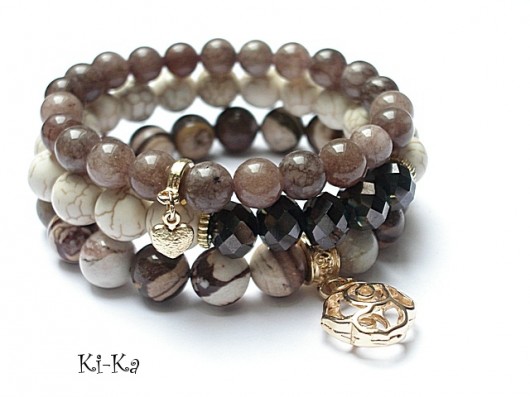 Praline set - bransoletki KiKa pracownia
