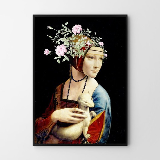 Plakat Nowoczesna dama  HOG STUDIO