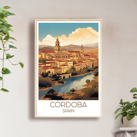 plakaty Hiszpania - Kordoba - Plakat, pamiątka dla podróżnika