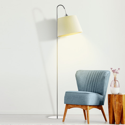 Klasyczna lampa stojąca do czytania w salonie TALLIN LYSNE