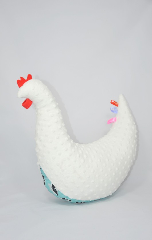 Kurka Kolorowo - Piórka White Popielewska STYLE